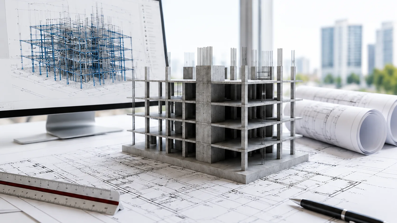 Structural engineering design visualization